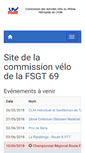 Mobile Screenshot of cyclismerhonefsgt.fr